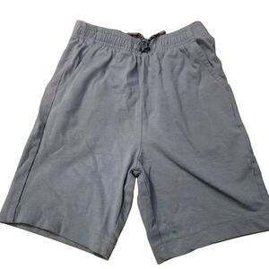 Falls Creek Unisex Kids Blue Slash Pockets Elastic Waist Drawstring Pull On Shor
